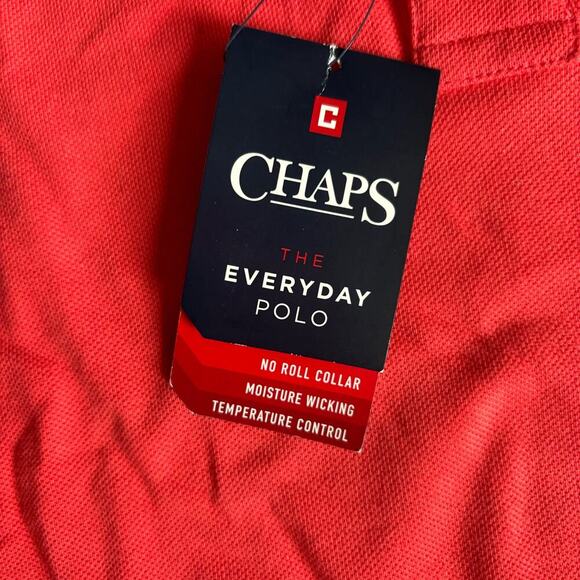CHAPS Brand New Red Polo with Temperature Control - Picture 9 of 11